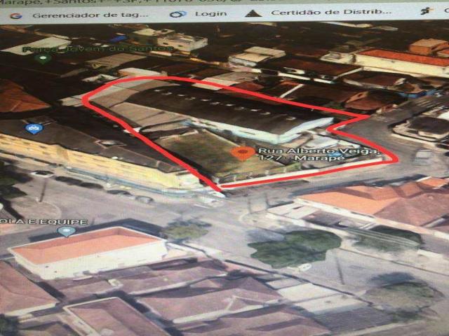 #TE0010 - Terreno para Venda em Santos - SP - 2